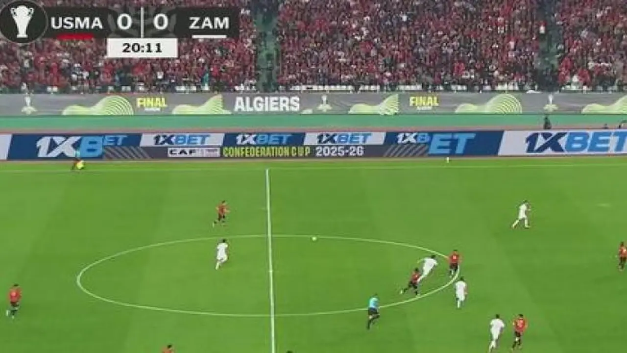 مواجهة الزمالك واتحاد العاصمة الجزائري في ذهاب نهائي كأس الاتحاد الأفريقي
